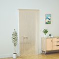 thumbnail image 2 of Cortina YaoYue Boho con panel de cuerdas, 100 x 280 cm, color champán, 2 of 8