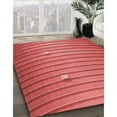 thumbnail image 3 of Ahgly Company Machine Washable Indoor Rectangle Transitional Red Area Rugs, 8' x 10', 3 of 7