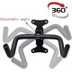 thumbnail image 3 of Indoor Bike Wall Mount - Telescopic Folding Rack for Garage or Home, 3 of 5