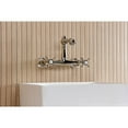 thumbnail image 3 of Kingston Brass KS7256BEX Essex Double-Handle 2-Hole Wall Mount Bathroom Faucet in Polished Nickel, 3 of 8