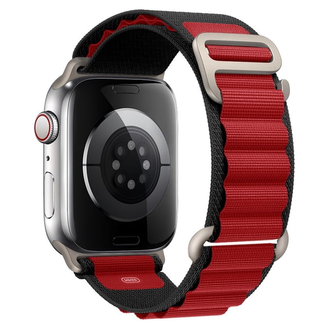 Alpine loop correa para Apple watch, pulsera de 49mm, 44mm, 40mm, 45mm, 41mm, 42mm, 38mm, 49 44, 45mm, iWatch series 7, 6, 3, se, 8, Ultra 49
