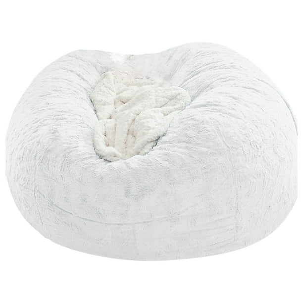 EQWLJWE Bean Bag,Bean Bag Chair Cover,Giant Fur Bean Bag Chair