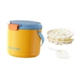 thumbnail image 2 of Cubo de hielo aislado de 2,6 l con cuchara para bebidas, tapa y asa para hielo Amarillo, 2 of 9