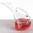 thumbnail image 1 of Carafe à Vin en Verre Soufflé à la Bouche - 32 oz, 1 of 1