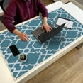thumbnail image 3 of Sussexhome Large Mouse Pad for Desk - Cotton Mousepad for Desktop, Table, Office Desk Pad - Thin, Light, Portable Laptop Mat for Computer Mice - Machine Washable, Non-Slip, Foldable - 24" x 44", 3 of 8