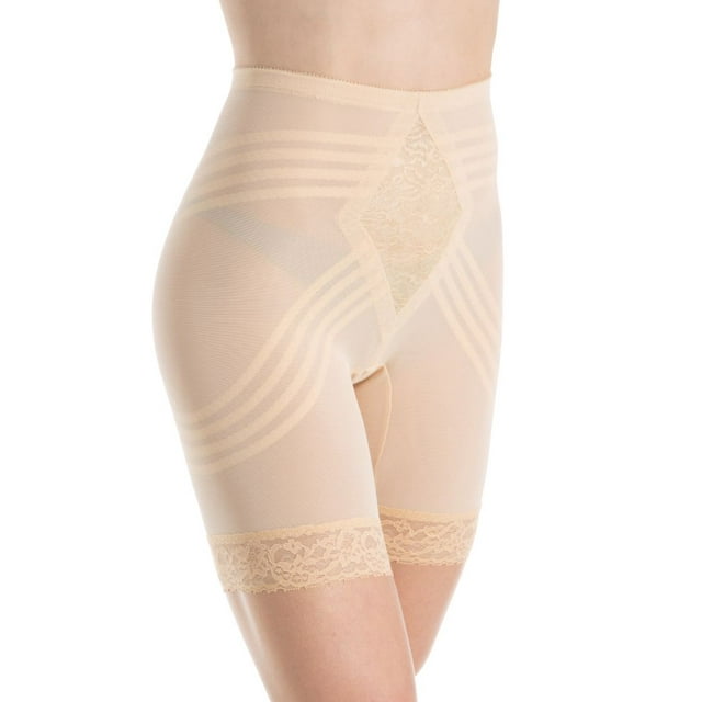 Gaine pour Femmes Rago 679, Longue Jambe, avec Bandes de Contour (Beige 8X)