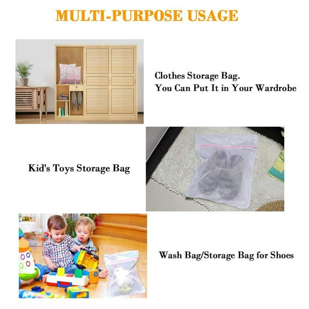 Multipurpose Travel Pouch Undergarments Storage Organizer Bag