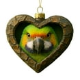thumbnail image 2 of Adorno colgante de acrílico con animales navideños | 8 x 8 cm, impresión duradera a doble cara | Decoración festiva para el árbol de Navidad | Regalo para familiares, compañeros de trabajo, amigos,, 2 of 8