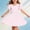 Pink, variant on Babcutegg Classic Plaid Short-Sleeve Round-Neck Dress With Crisscross Back Design For Girls, Lightweight Breathable Summer Wear Yellow Size 14