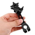 thumbnail image 3 of YSNOOWE De Trasero Para Motocicleta En Aluminio Negro Con Estrella Universal, 3 of 8