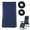 Navy, variant on Chair Replacement Fabric with 2 Bungee Cord Lounge Chair Cloth Mesh Repair Kit for Patio Recliner Outdoor Lawn Pool(63 x 17 Inch,Black Blue Grey)