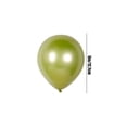 thumbnail image 2 of 100PCS Metallic Green Balloons 5 Inch Small Party Decoration Latex Style Plastic Balloons for Arch Garland, 2 of 5