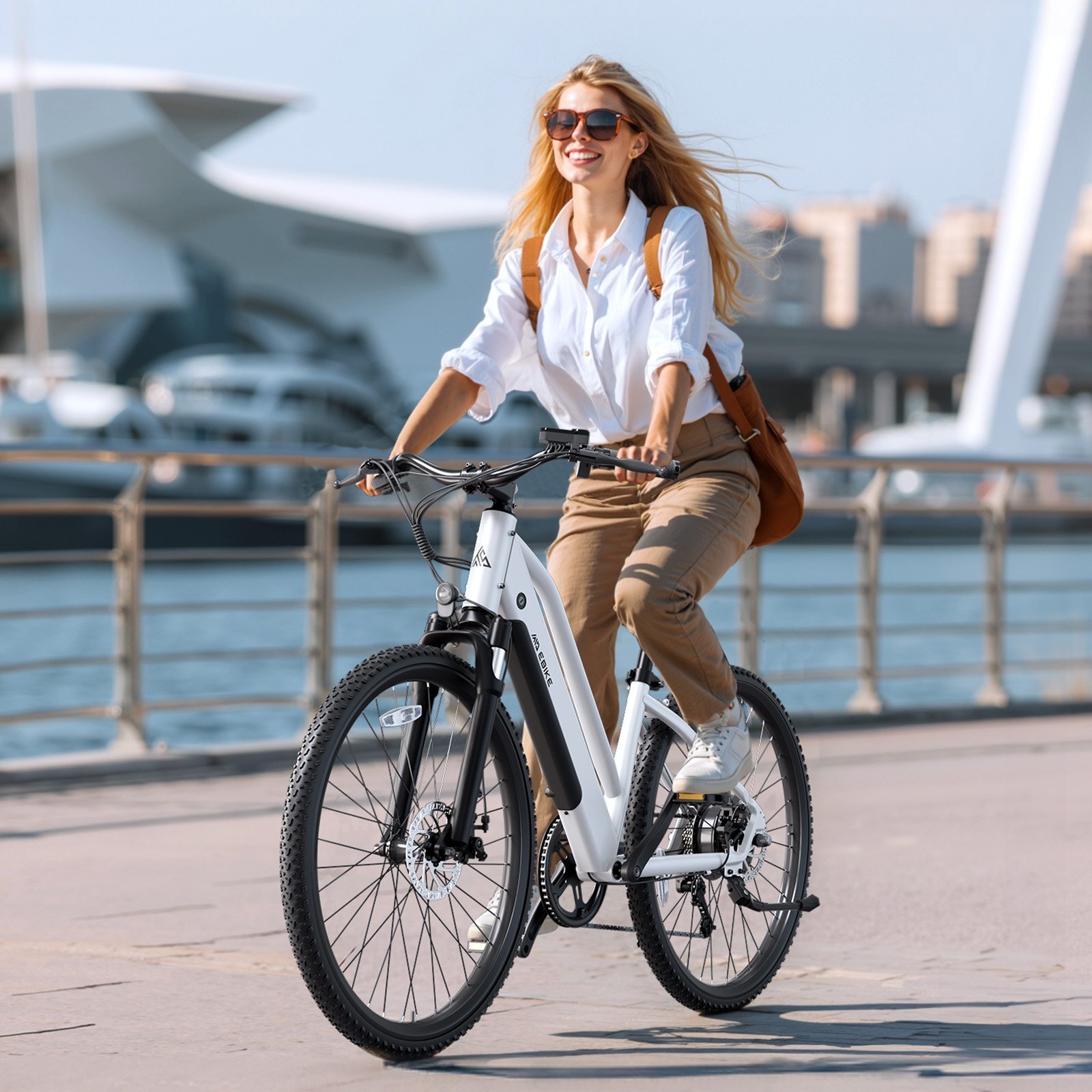 Electric Bike for Adults, Peak 750W Motor Electric Bicycle, 26" Tire E-Mountain Bike, 7.8Ah Battery UL2849, App Control