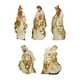thumbnail image 3 of 5 figuras de belén navideño Hugo José María Jesús con pesebre Escena del nacimiento de Jesús, 3 of 10
