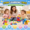 thumbnail image 5 of UUSUOO 72PCS Magnetic Blocks, 0.9 Inch Magnetic Building Blocks for Kids Ages 4-8,Magnetic Cubes for Kids,STEM Educational Sensory Toys,Christmas Birthday Gifts for Boys Girls Ages 3-8, 5 of 7