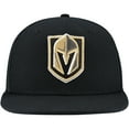 thumbnail image 2 of Men's Fanatics Black Vegas Golden Knights Core Fitted Hat, 2 of 4