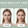 thumbnail image 5 of 4 Bandas 20 Cintas Cinta De Estiramiento Facial, Cinta Adhesiva De Estiramiento Facial Invisible Ultrafina Para Rostro Instantáneo, Ocultar Arrugas Del Cuello Facial Estiramiento De La Cara, 5 of 5