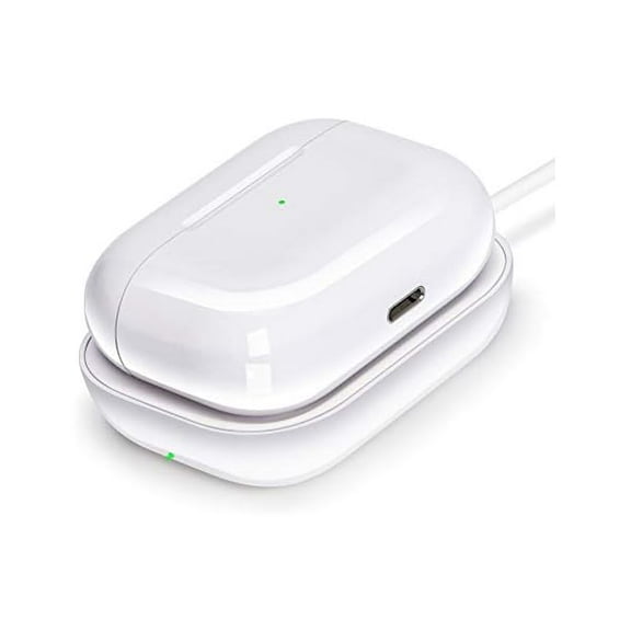 FU1999for Airpods Pro Charger, Wireless Charger for AirPods 4 (Active Noise Cancellation)/3rd/AirPods Pro 2nd/Airpods Pro/Airpods, Charging Station for Airpods and Airpods Pro, White-2