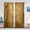 14, variant on 2 Panels Farmhouse Style Western Brown Primitive Wood Light-filtering Curtains for Living Room Kitchen Bedroom Window Curtain Decor