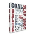 thumbnail image 4 of Stupell Industries Patterned Hockey Phrases Sports Painting Gallery Wrapped Canvas Art Print Wall Art, 16 x 20, 4 of 8
