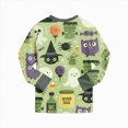 thumbnail image 6 of CAUYDY Toddler Girls Boy Halloween Pajamas Set Kids Sleepwear 2 Pcs Pjs Long Sleeve Top and Pant Sleepwear Clothes Sets,8-9 Y, 6 of 9