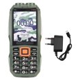 thumbnail image 1 of 2G Cell Phone Unlocked Dual SIM Large 2.8in HD Screen 6800mAh Large Buttons Cell Phone for Seniors 100‑240V Green EU Plug, 1 of 4
