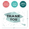 thumbnail image 4 of Tree-Free Greetings Thank You Greeting Card 12 Pack, 100% Recycled Paper, 4x6, Blue Tassel Graduation (TK61396), 4 of 7