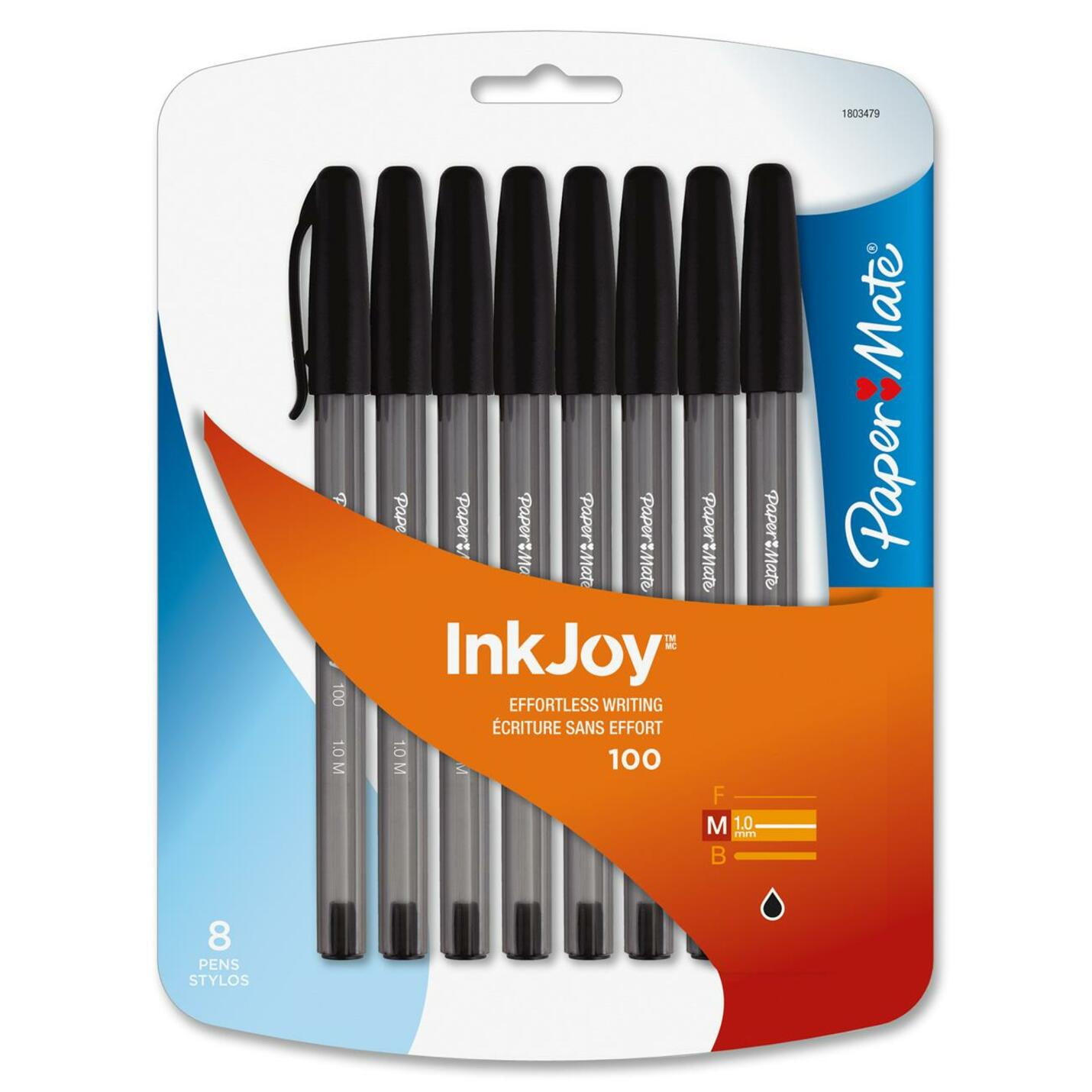 Paper Mate Inkjoy 100 Ballpoint Stick Pens