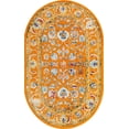 thumbnail image 2 of Rugs.com Aurelia Collection Rug – 5' x 8' Oval Orange Medium-Pile Rug Perfect For Living Rooms, Large Dining Rooms, Open Floorplans, 2 of 4