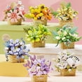 thumbnail image 3 of Mini cesta de flores, adornos, plantas en macetas, ramo eterno, bloques de construcción, decoración de bonsái DIY, modelo de juguete, regalos para niños y adultos, 3 of 4