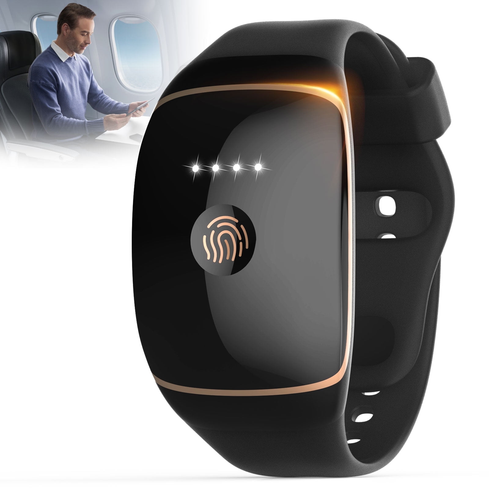 Ikeener Motion Sickness Wristband for Travel, Car, Seasickness