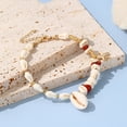 thumbnail image 1 of Nvzi Pulsera de tobillo con forma de estrella de mar y tortuga azul Pulsera de tobillo con forma de estrella de mar y tortuga azul Pulsera de cuerda Pulsera de estrellas de mar coloridas Joyas , rojo, 1 of 5