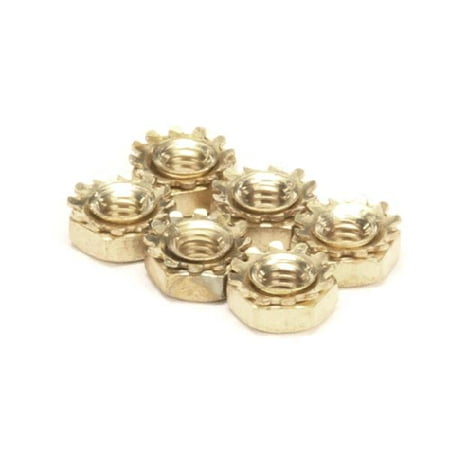 

MANITOWOC 5429139 832 BRASS HEX NUT W/LW PKG/6 FOR MANITOWOC