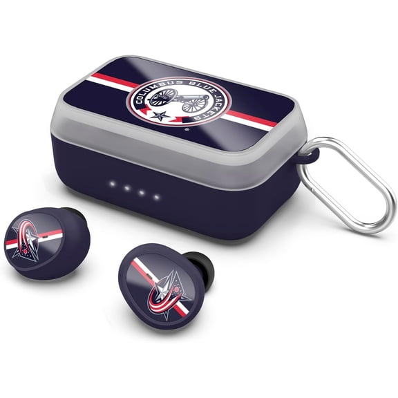 SOAR NHL True Wireless Earbuds - Columbus Blue Jackets