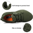 thumbnail image 4 of Zapatillas Abboos de espuma viscoelástica sin cordones para mujer, para caminar, tenis, 4 of 7