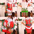 thumbnail image 4 of Kmbangi Christmas Apron with Adjustable Bandage Cartoon Home Decoration, 4 of 4