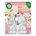thumbnail image 2 of Air Wick 62338-84913 Scented Oil Air Freshener, Warmer with 6 Refills Vanilla & Pink Papaya, 2 of 2