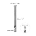 thumbnail image 2 of Uxcell Carbide Flute End Mill CNC Router Bit 2mm x 6mm, 2 of 5