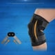 thumbnail image 5 of EeaseMX Rodilleras ajustables para adultos, rodilleras de voleibol, para deportes de ciclismo (negro, talla L), 5 of 8