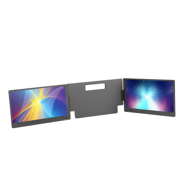 Laptop Dual Screen,14in Triple Portable Monitor Triple Portable Monitor Triple Portable Monitor Crafted with Care