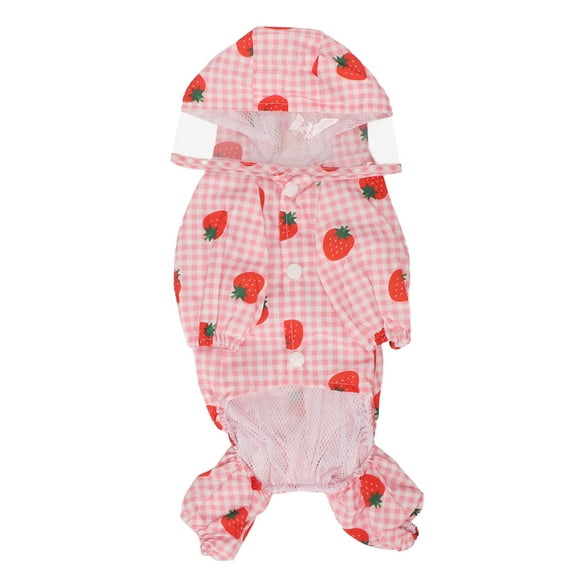 Chubasquero para Perros, Chubasquero para Perros con Capucha, Chubasquero Reflectante para Perros con Capucha, Chaqueta Lluvia para Perros con Capucha, diseño de Clase Mundial