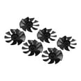 thumbnail image 4 of Compressor Motor,Motor Blades ABS Low Compressor Motor Fan Fan Parts Streamlined Design, 4 of 14