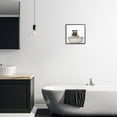 thumbnail image 3 of Stupell Industries Raccoon Bubble Bath Animals & Insects Painting Black Framed Art Print Wall Art, 12 x 12, 3 of 9