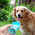 thumbnail image 4 of Botella de agua portátil para perros para caminar, botella de agua para mascotas a prueba de fugas para cachorros de gatos pequeños, botella de agua potable duradera para perros, 4 of 5