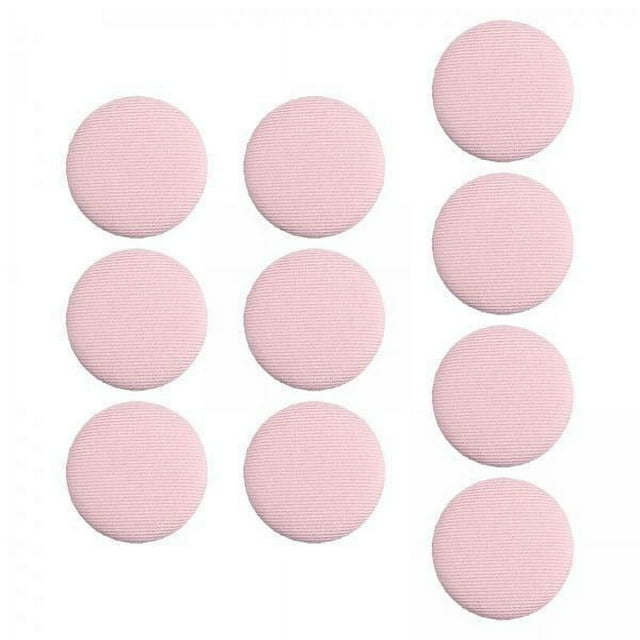 2x 10 Uds. de Botones Cubiertos de Tela, Costura Hecha a Mano, Botones Redondos de Boda, Botones de Vástago para Abrigos, Trajes, Vestido Formal 2 piezas