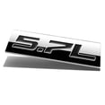 thumbnail image 3 of DNA Motoring EM-AS-57L-BK METAL EMBLEM CAR BUMPER TRUNK FENDER DECAL LOGO BADGE CHROME BLACK 5.7L 5.7 L, 3 of 3
