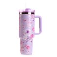 thumbnail image 3 of Hi Peach Layne 40oz Purple Beauty Insulated Tumbler with Nail File, 3 of 4