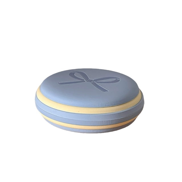 zhangmingg Macaron Bow Shape Heat Placemats for Dining Table and Kitchen Countertop 6PCS