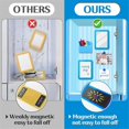 thumbnail image 3 of Locker Accessory Kit-Girl Back to School Supplie,Magnetic Whiteboard Mirror Dry Erase Marker Holder and School Supplie,C, 3 of 5