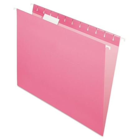 UPC: 0078787816091 | Pendaflex  PFX81609  Essentials Pink Hanging Folder  25 / Box  Pink